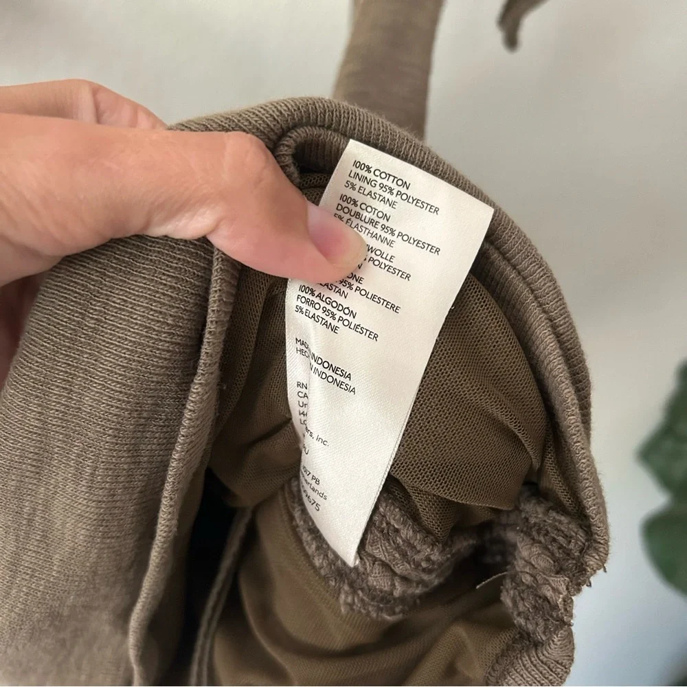 Free People Boulevard ruched cropped tie shoulder tank olive green